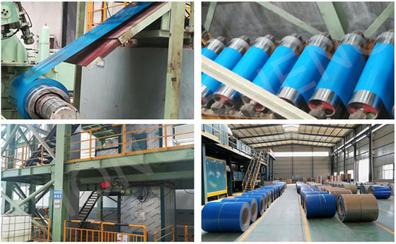Comprimento conforme requisito do cliente Técnica laminada a frio Pre-pintada Gi PPGI bobina de aço com revestimento SPCC Z100 Z120 Z150 Z180