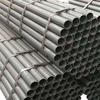 ERW Técnica Tubos de aço carbono Tubos de aço preto sem costura Tubos de aço preto para obras hídricas/petróleo/gás Certificado sirm