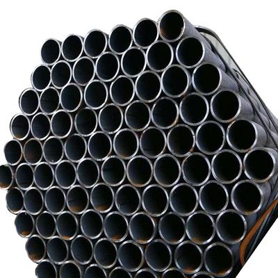 ERW Técnica Tubos de aço carbono Tubos de aço preto sem costura Tubos de aço preto para obras hídricas/petróleo/gás Certificado sirm