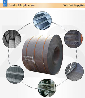 Empilhadeiras de aço laminadas a quente, de espessura de 2,5 mm, de qualidade de chapa naval, de comprimento de 2000-12000 mm, fabricadas em AISI SS400