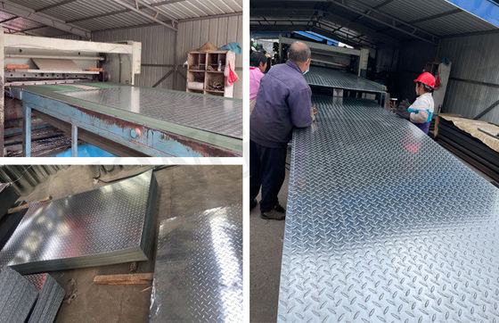ASTM 600MM 800MM Largura Placa de grau A36 Placa de aço galvanizado para placas de navios