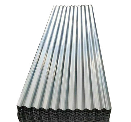 Full Hard 0,45mm espessura de telhado chapa de aço para 16 pés de comprimento chapas de telhado de metal galvanizado chapas de telhado de estanho chapa ondulada
