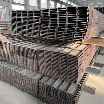 150 * 75 * 5 * 7 mm ASTM A36 Ferro H aço com feixe de tolerância ± 1% e serviço de processamento de descolamento