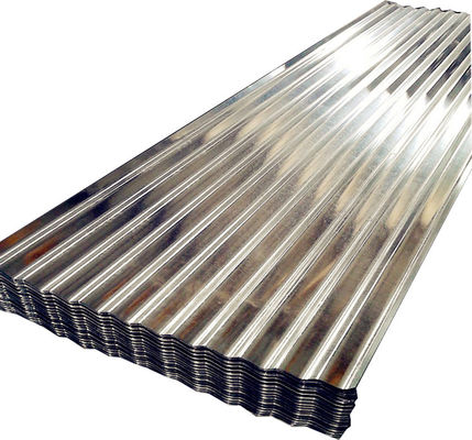 Serviço de revestimento e processamento de chapas de telhado metálicas galvanizadas corrugadas com espessura de 0,12-1,2 mm de alumínio e zinco