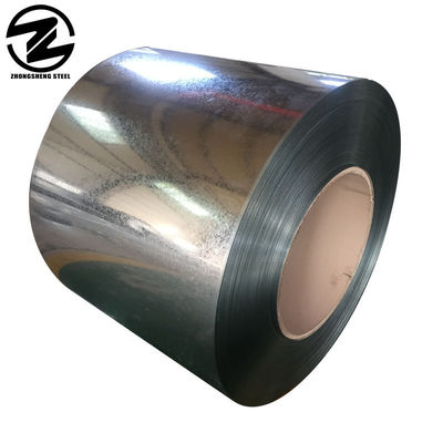 Dx51D Z275 Chapa de metal galvanizado de zinco bobinas galvanizadas a quente bobinas de aço Gi bobinas com 508mm/610mm bobina ID Z30-Z40 revestimento