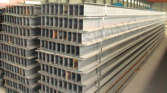 Não ligado Prime ASTM A992 / A572 Grau 50 Quente Q345B Chapa de aço H Tolerância de feixe ± 1% para aplicações pesadas
