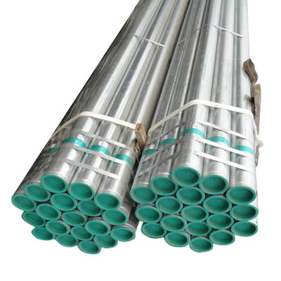 Tubo galvanizado redondo para materiais de construção de estufas 25 mm de diâmetro e 0,6 mm de espessura