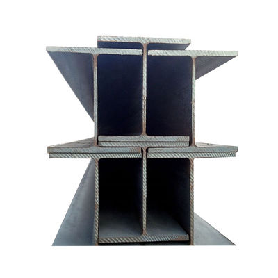 Estrutura não ligada I feixe Ss400 ASTM A36 I secção laminada a quente carbono leve preto aço galvanizado I feixe para perfurar