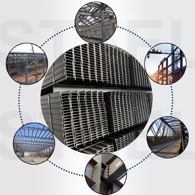 Largura da flange 100-400 mm H BEAM/I BEAM/IPEAA/HEA/HEB/STEEL PROFILE SS400/A36 com faturamento por peso teórico