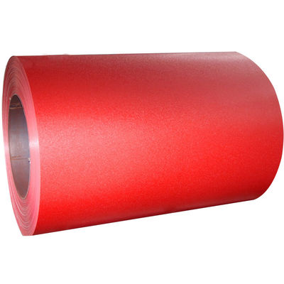 Z121-Z180 Revestimento de bobinas PPGI galvanizadas pré-pintadas para aço revestido por cores e espessura de 0,1-3 mm