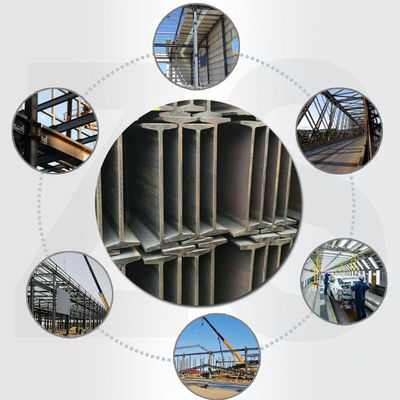 Construção Industrial Estrutura de aço H viga 250x150x6x8mm para aplicações de minas e explosões