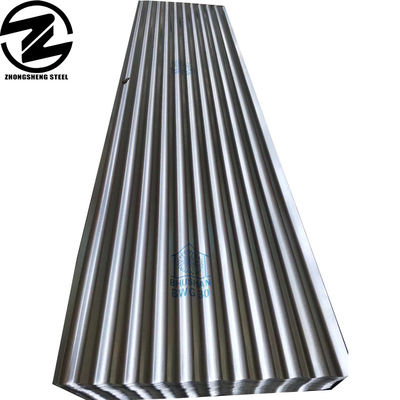 Gi PPGI Galvanizado pré-pintado ondulado vidrado Trapezoidal aço telhado / telhado folha de telha em cores personalizadas para benefício