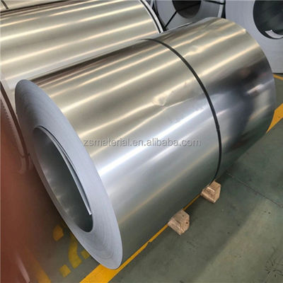 DX51d 0,2 mm de chapas de metal galvanizadas laminadas a frio Gi bobinas com spangle regular e tolerância ± 1%
