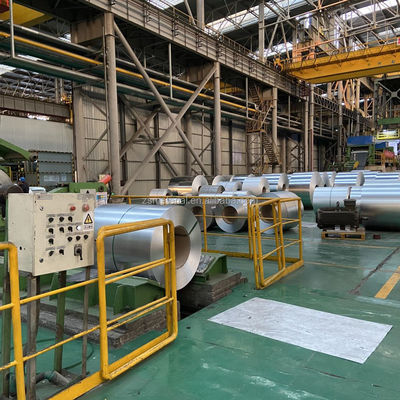 Material de construção bobina de aço galvanizado Z270 com técnica baseada em laminado a frio e espessura 0,12-4 mm