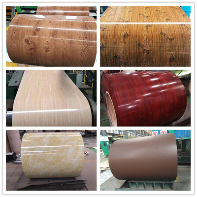 Serviço de processamento de descolagem bobinas revestidas PPGI pre-pintadas bobinas de aço galvanizado para revestimento de cor
