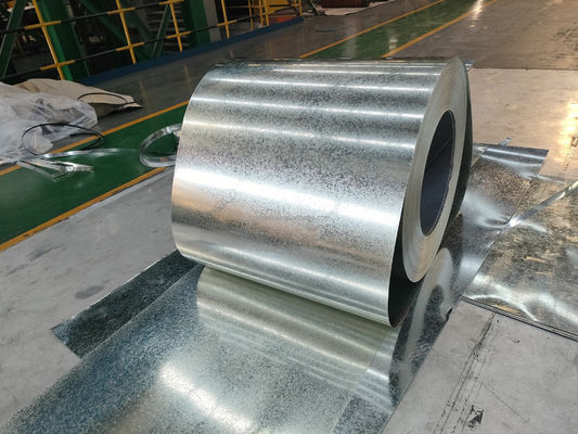 Venda de aço laminado a frio DX51D JIS ASTM A653 SS340 Bobina galvanizada a quente com grande spangle regular