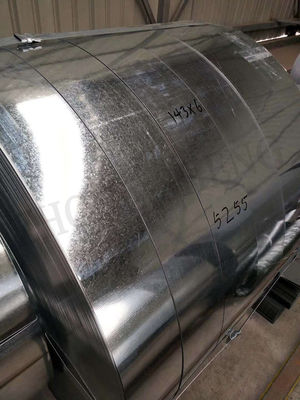 Tolerância ± 1% e Skin Pass Q235B 0,8 mm * 180 mm Listas de rolos de aço galvanizado 1,0 mm * 200 mm para desempenho
