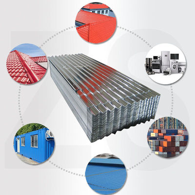 Chapa de aço revestida galvanizada de 8 pés 16 gauge 4x8 Chapas PPGI Painéis de chapas de metal em revestimento duro e galvanizado completo