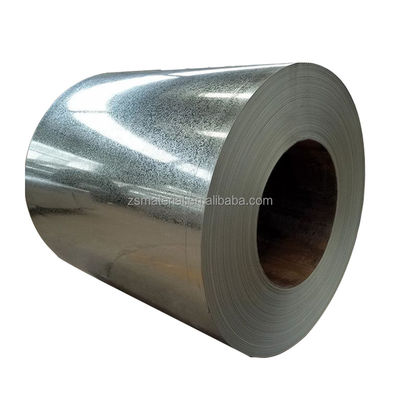ASTM/AISI/SGCC/CGCC/TDC51DZM/TDC52DTS350GD/TS550GD/DX51D Z Q195-q345 Bobina de aço galvanizado para material de construção não lubrificada