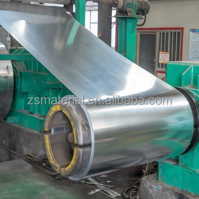 ASTM/AISI/SGCC/CGCC/TDC51DZM/TDC52DTS350GD/TS550GD/DX51D Z Q195-q345 Bobina de aço galvanizado para material de construção não lubrificada
