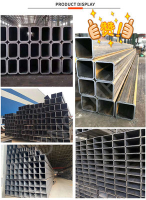Tubo de gás de tubo quadrado 20x20 40x40 com desempenho de processamento excelente e perfeito utilizando a técnica ERW