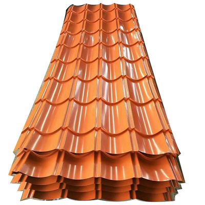 CRC matéria-prima importada inferior e RAL 9047 Altura padrão de aço Trapezoide Metal colorido folha de telhado para inspeção