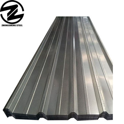 IBR 686 Folha de telhado de zinco ± 1% Tolerância 0,47MM Folha de telhado de aço galvanizado ondulado com padrão DIN