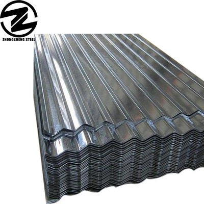 IBR 686 Folha de telhado de zinco ± 1% Tolerância 0,47MM Folha de telhado de aço galvanizado ondulado com padrão DIN