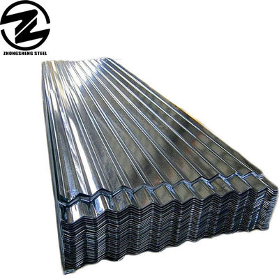 IBR 686 Folha de telhado de zinco ± 1% Tolerância 0,47MM Folha de telhado de aço galvanizado ondulado com padrão DIN