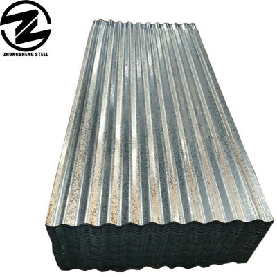 IBR 686 Folha de telhado de zinco ± 1% Tolerância 0,47MM Folha de telhado de aço galvanizado ondulado com padrão DIN
