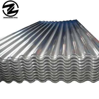 IBR 686 Folha de telhado de zinco ± 1% Tolerância 0,47MM Folha de telhado de aço galvanizado ondulado com padrão DIN