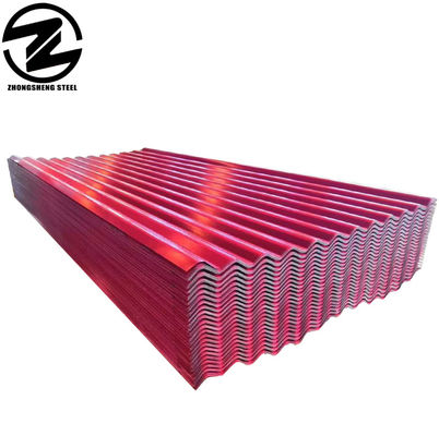 Folhas de telhado super 13,8m Longo IT5 x28g Folhas pré-pintadas azuis Telhado com duração total e serviço de soldagem