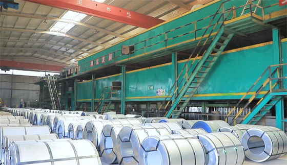 Aço galvanizado laminado a frio bobina PPGI pré-pintada com revestimento de 20/10 um em 1200 mm Tamanho Volume mensal de vendas 10 000 toneladas