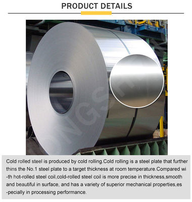 Aço laminado a frio galvanizado, com espessura de 0,5 mm e grau SAE 1008