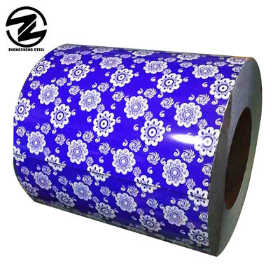 ASTM A653 dx51d bobinas de aço galvanizadas ppgi ppgl pré-pintadas para construção Dureza Total