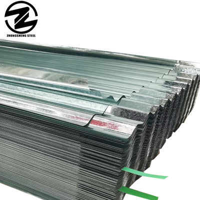 GB Standard Full Hard Roof Sheet AZ150 Roof Sheet corrugado de metal 0,47 para o mercado