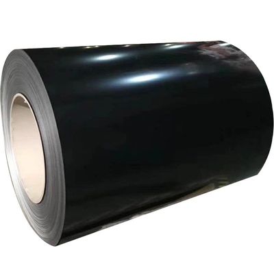 Tolerância de dobra ± 1% 0,12 mm PPGI Chapa de aço galvanizado revestida de cor em bobina Z61-Z80 Revestimento com serviço de processamento de perfuração