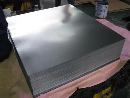 ETP Placa de estanho eletrolítica para recipientes de latas de estanho Fabricação de bobinas de placas de estanho / folhas / tiras Grau Q195L S08AL SPTE Revestimento de estanho 2.8/2.8