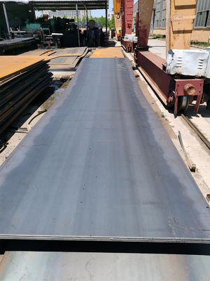 Folhas de aço laminadas a quente de comprimento não ligado ASTM A36 Q235B Q355 13 mm 3 mm para edifícios