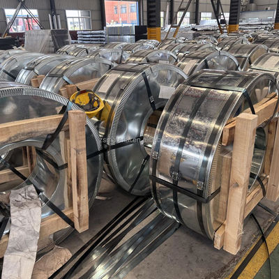 Dureza Full Hard 0.8mm 1mm 2mm gi bobina de aço galvanizado DX51D Z100 bobina de aço galvanizado para versatilidade e desempenho