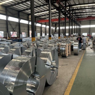 Dureza Full Hard 0.8mm 1mm 2mm gi bobina de aço galvanizado DX51D Z100 bobina de aço galvanizado para versatilidade e desempenho