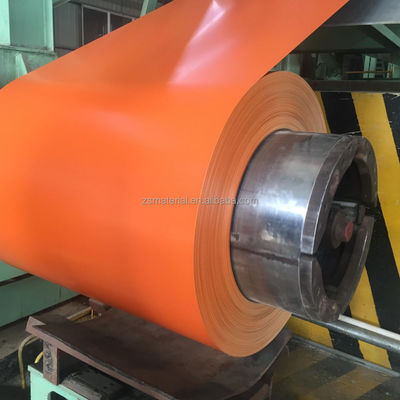 Skin Pass e Certificado SASO 0,4 mm PPGI Código de cor branca 9016 G.I. Pre-pintado bobina de aço para materiais de construção Exportador