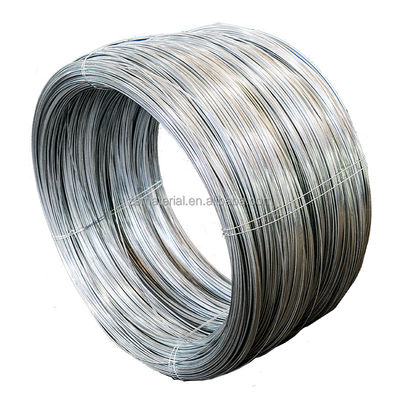 SAE1008 SAE1006 2.2mm 2.5mm 3.2mm Arame de aço galvanizado com tolerância de ± 1% e revestimento de zinco