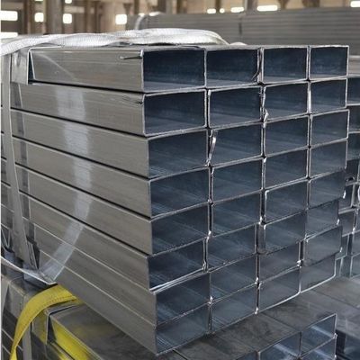 Serviço de processamento de perfuração de tubos quadrados de aço carbono 2.0*40*40mm com certificado ABS
