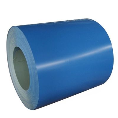Tolerância ± 1% Revestimento de zinco 20-275g/m2 Ral Cor 0,4 mm 0,5 mm PPGI bobinas de cor revestida de aço bobinas de metal chapas de telhado