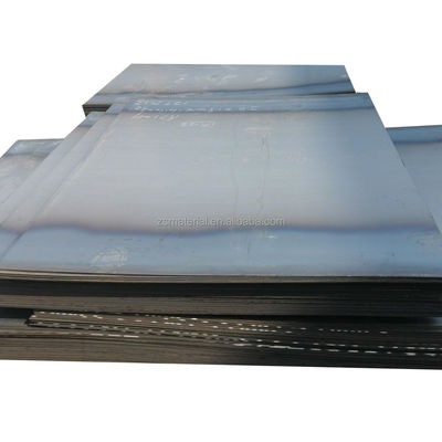 Material de construção SS400 ASTM A36 11mm 12mm 15mm Chapa de aço de carbono laminada a quente com espessura 3-200mm