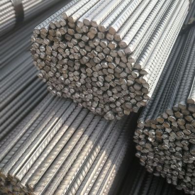 HER400 HER500 Barra de reforço não ligada de 12 mm de diâmetro Barra de reforço de aço de alta resistência para estruturas resistentes