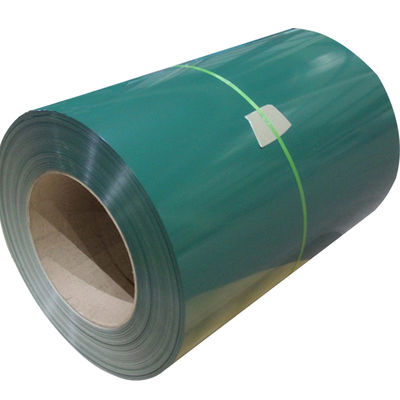 Certificado JIS Cor verde PPGI Cerco de aço 0,42 mm Aço pré-pintado para serviço de perfuração e processamento