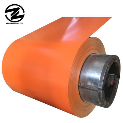 Hdg Gi Secc Dx51 Ppgi bobinas de aço galvanizado bobina Ral8017 aço revestido a cores