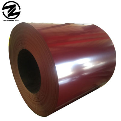 Comprimento na bobina 65mn laminado a quente laminado a frio/galvanizado bobinas de aço PPGI para folha de telhado em RALColor